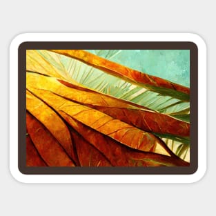 Tropical palm 3 Sticker